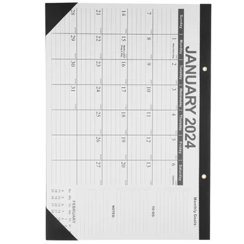 Biroja Kalendāra Angļu Karājas Kalendārs Vienkāršu Galda Kalendārs Amerikāņu Brīvdienu Mājsaimniecības Plānošanas Mēneša Sākuma Piederumu