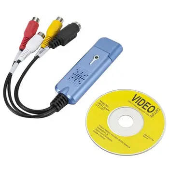 USB 2.0 Video Capture Karte, Ierīce, VHS, TV VCR, DVD Converter for Mac OS X DATORU, Windows 7 8 10