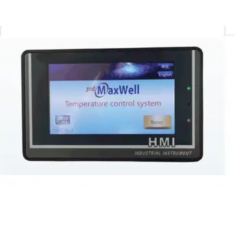 4.3 collu Touch screen HMI perona un uzsūkšanās temperatūras kontrolieris krāsns ar 72 soļi