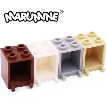 Marumine 2x2x2 Classic Veidošanas Bloku Modelis Daļas 25PCS Konteineru Iestatītu Pastkastes 4345 4346 KM Piederumi Radošās Rotaļlietas 