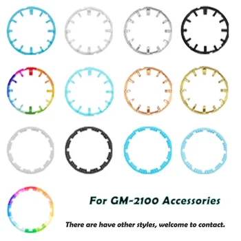 Mod Komplekts DIY Skatīties Piederumi GM-2100 Iekšējo gredzenu Skalas gredzenu, lai GM2100 Skatīties Daļas Stundu Skatīties Piederumi