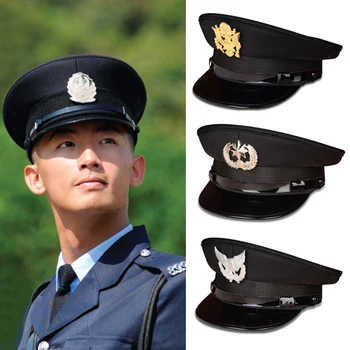 HONGKONG POLICIJAS SEJSEGU KLP Kapteinis Pilota Cepuri, Militārās Cepures Vīriešiem Kapteiņa cepure Militāro Vīriešu Cepure