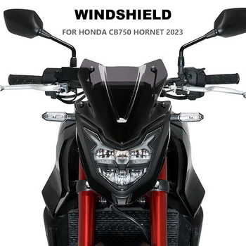 Jaunas Piederumi, kas piemēroti HONDA CB750 HORNET 2023 Motociklu Sporta Priekšējā Vējstikla Aptecētājs Vēja Ekrāna Vizieri Deflektoru
