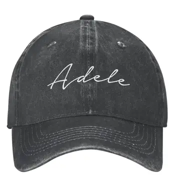 Adele Beisbola Cepurītes Apģērbs Gadījuma Noskumuši Džinsa Mazgā Snapback Tētis Cepuri Vīrieši Sievietes Visos Gadalaikos Ceļojumu Cepures Cepure
