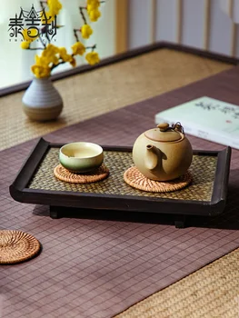 Tējas Istaba Tējas Komplekts Sausas Mērcēšanas Tējas Paplāti, Dzīvojamā Istaba Japāņu Tējas Paplāti Biroja Masīvkoksnes