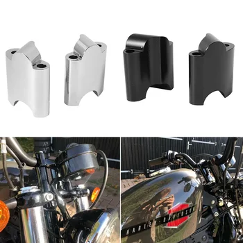 Par Harley Sportster XL1200X 48 1200 10-17 CNC Motociklu Extender Bloka Augstums 2
