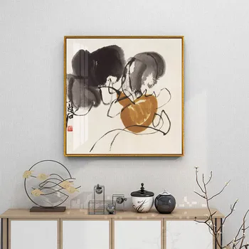 Ķīniešu stilā Tintes Augļu Un Ziedu izdrukas Sienas Mākslas Audekls plakāti, Mākslas darbu Sākuma Dzīvojamā Istaba, birojs guļamistaba Dekori bez rāmīša
