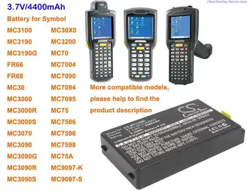OrangeYu 4400mAh Akumulatora Simbols MC3100,MC3190,MC3190G,MC30,MC3000,MC3070,MC3090,MC3000R,MC3090R,MC7004,MC7090