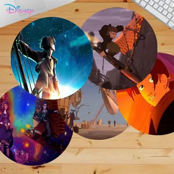 Disney Treasure Planet peles paliktnis Anti-Slīdēšanas Kārta ministru Kabineta Spēļu Klēpjdatoru Galda Paklājiņš Biroja Notbook Peles PC Gamer Mousemat