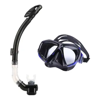 Anti-Miglas Snorkeling Niršanas Maska, kas ar Plašu Redzamības Brilles un elpošanas Caurules