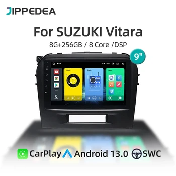 Auto Android 13 Auto Multimedia Player SUZUKI Vitara 2015-2020 CarPlay DSP IPS GPS Navigācijas RDS 4G WiFi Automašīnas Radio Vadītājs Vienību