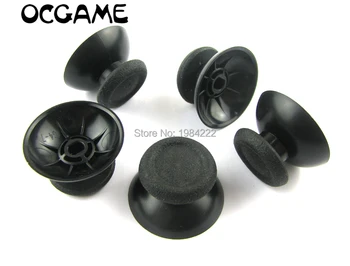OCGAME 100gab/daudz melnā Sēne Vāciņi PS4 Nomaiņa Plastmasas 3D Kursorsviru Stick Klp Sony Playstation 4 Kontroliera