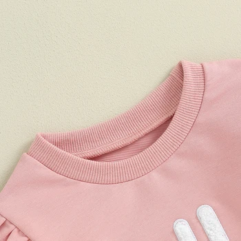 Zīdaiņu Jaundzimušais Meitene Romper garām Piedurknēm tīrtoņa Krāsu Krekls Bodysuit Ietilpst Apģērbs-Drēbes 0-18M