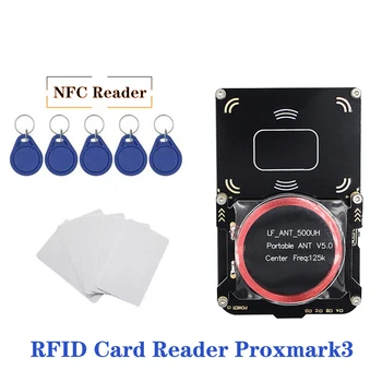 RFID Smart viedkaršu Lasītāju Proxmark3 Replicator ID IC Etiķetes Kopija 125Khz 13.56 Mhz Žetons Klons Rakstīt Programmētājs Krekinga