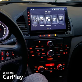 8GB+128GB AI Balss CarPlay Auto Radio Buick Regal Opel Insignia 2009. - 2013. gadam GPS Navigācija Android 13 Multivides Video Atskaņotājs