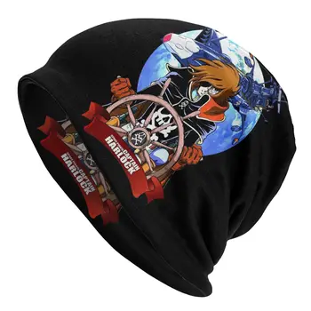 Kosmosa Pirātu Kapteinis Harlock Skullies Beanies Caps Streetwear Ziemā Silts Vīriešu Un Sieviešu Adīta Cepure Pieaugušo Unisex Sunīti Cepures